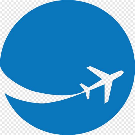 Airplane Aircraft Logo Airplane Blue Logo Png Pngegg