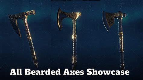 Assassin S Creed Valhalla All Mythical Bearded Axes Showcased All
