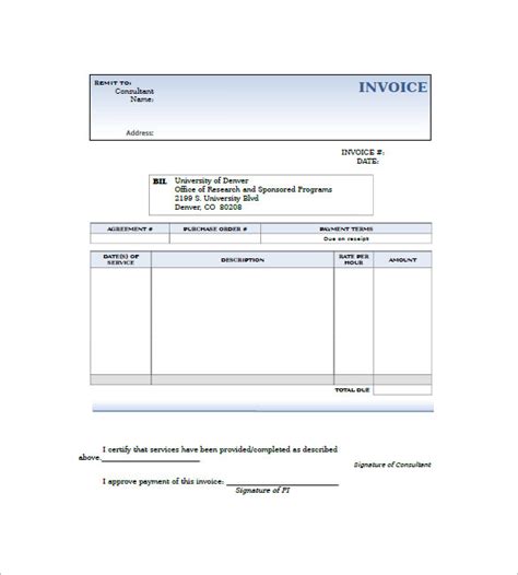 Consultants rely on specific invoicing features and functionality to manage their business finances. 10+ Consulting/Consultant Invoice Templates - Docs, PDF ...