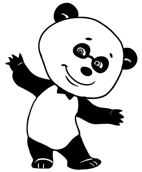 Ausmalbilder Mascha Und Der Bär Panda