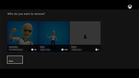 Remove An Account From An Xbox One Console Delete An