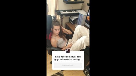 Courtney Hadwin Took Song Requests Via Instagram August 2019 Youtube
