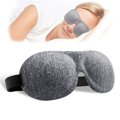 Sleep Mask 100 Blackout 3d Contoured Sleep Eye Mask Comfortable