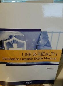 I dropped kaplan from consideration because it is simply too long and wordy. Kaplan LIFE & HEALTH Insurance License Exam Manual. Includes Flash Cards. | eBay