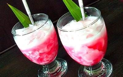 Setelah rebusan nutrijel tercetak semua, singkirkan batu. Resep Takjil Es Kopyor Nutrijel Kelapa Muda Susu Sederhana