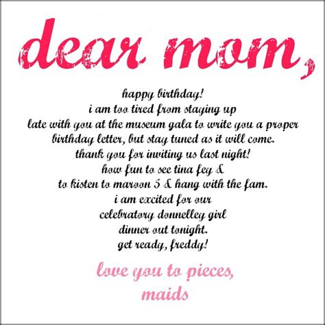 Mother Birthday Quotes Quotesgram