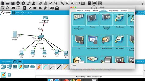Packet Tracer Creating Simple Network Using Dhcp And Dynamic Ips Server Configuring Over The