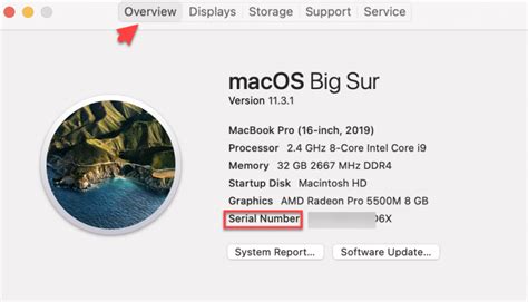 How To Find Macbook Pro Serial Number In 5 Ways Easily 2024