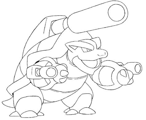 Top 75 free printable pokemon coloring pages line. Mega Blastoise Coloring Pages at GetColorings.com | Free ...