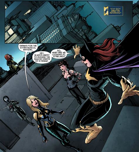 Flowers And Fishnets Birds Of Prey 4 New 52