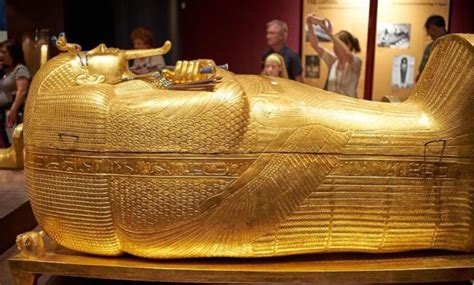 Acquaint Yourself With Tutankhamuns Multi Layered Sarcophagi Egypttoday