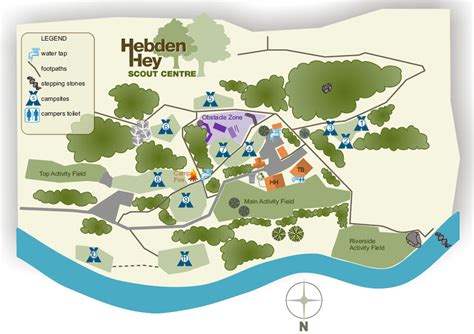 Hebden Hey Scout Centre Layout Plan
