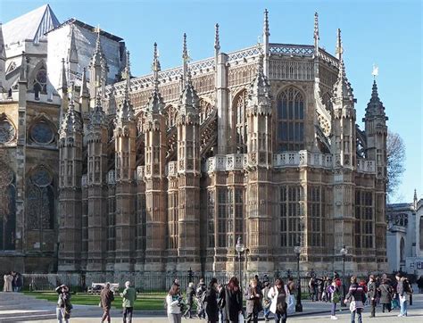 English Late Gothic Architecture Perpendicular Chapel Of Henry Vii
