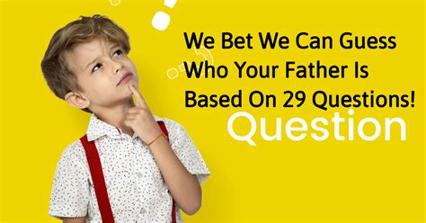 Do you like this video? Who is My Father? - Quiz - Quizony.com