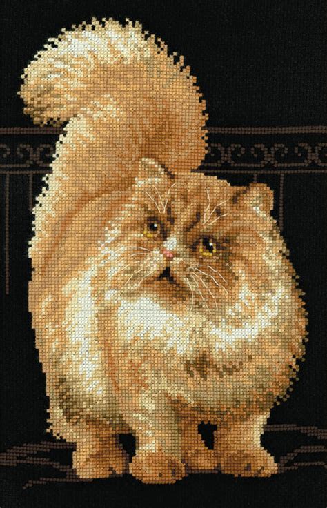 Check spelling or type a new query. Persian Cat Cross Stitch Kit only £20.50
