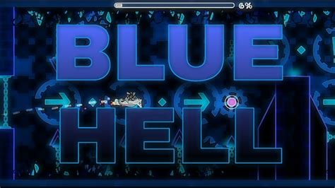 Blue Hell 100 Geometry Dash Easy Demon By Lazye Youtube