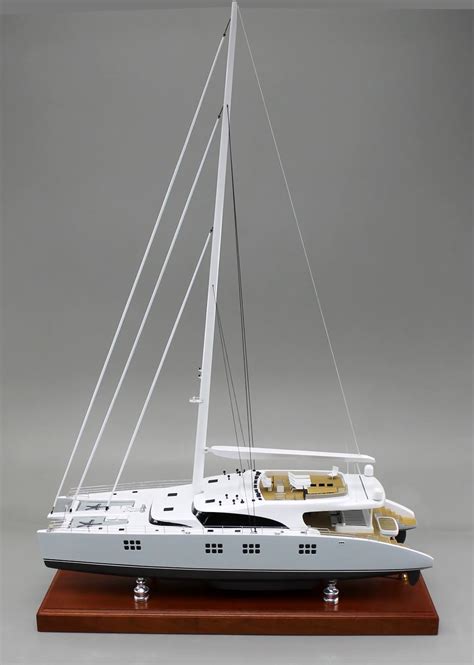 Catamaran Sailboat Replica Model Sd Model Makers