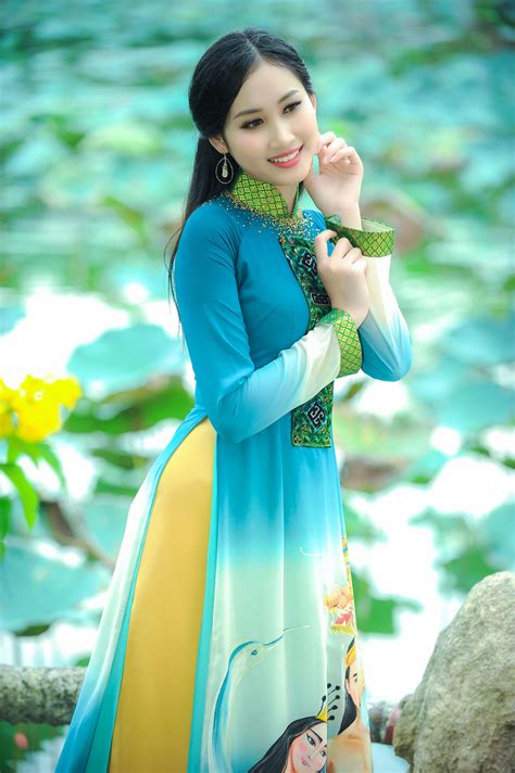 Beautiful Long Dresses Vietnamese Traditional Dress Traditional