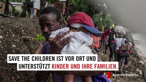 Tillväxt på det kinesiska fältet. Hurrikan Matthew: Save the Children ist auf Haiti im ...