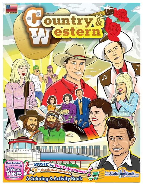 See more ideas about music coloring, coloring pages, coloring books. Coloring Books | Country and Western Coloring and Activity ...