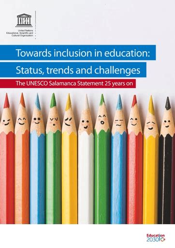 Towards Inclusion In Education Status Trends And Challenges The