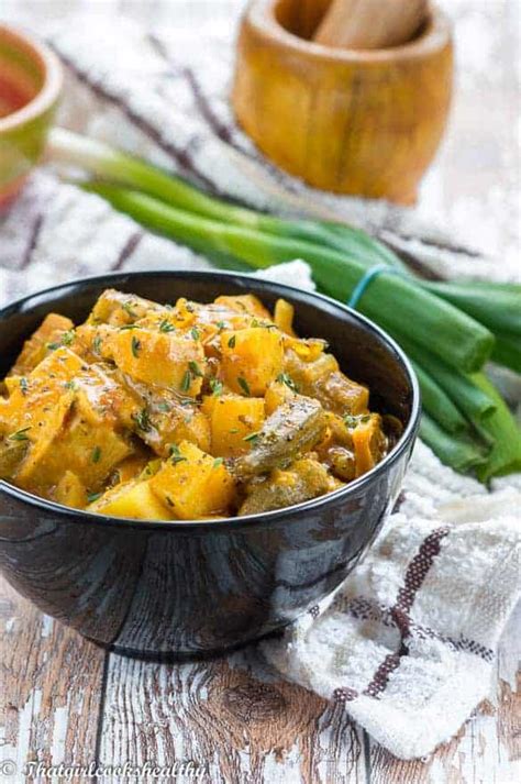 Green Jackfruit Curry That Girl Cooks Healthy