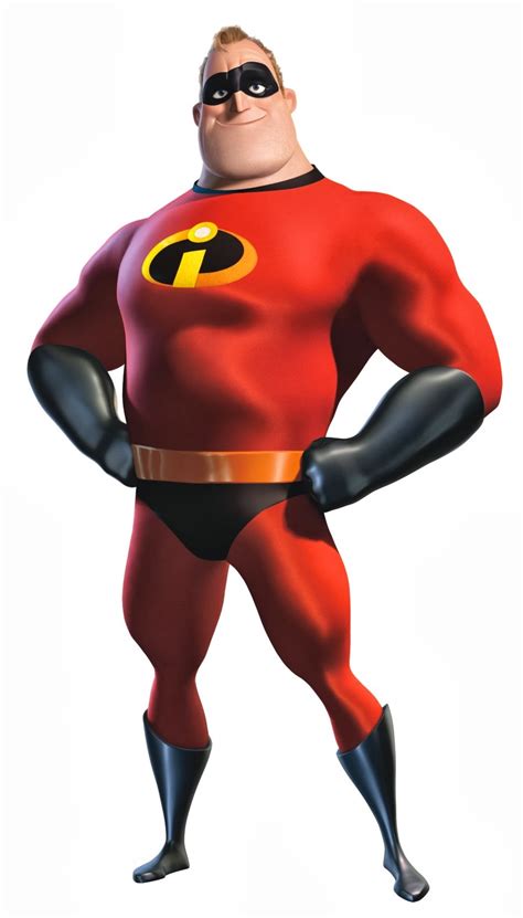 Cartoon Characters: The Incredibles main characters