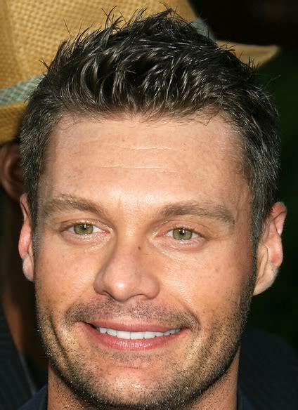 Ryan Seacrest Spiky Hairstyle Men Hairstyles Short Long Medium