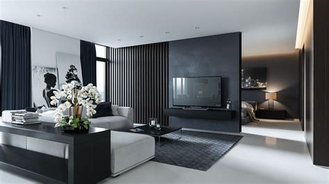 Confira Este Projeto Do Behance “modern Style Apartment”