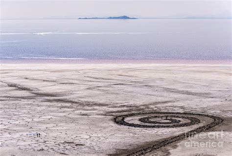 Spiral Jetty Great Salt Lake Utah Photograph By Gary Whitton