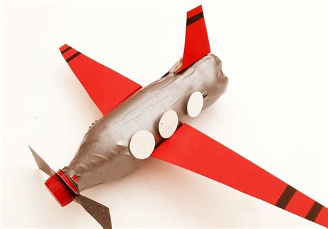 Plastic Bottle Airplane Craft For Kids Kids Crafts