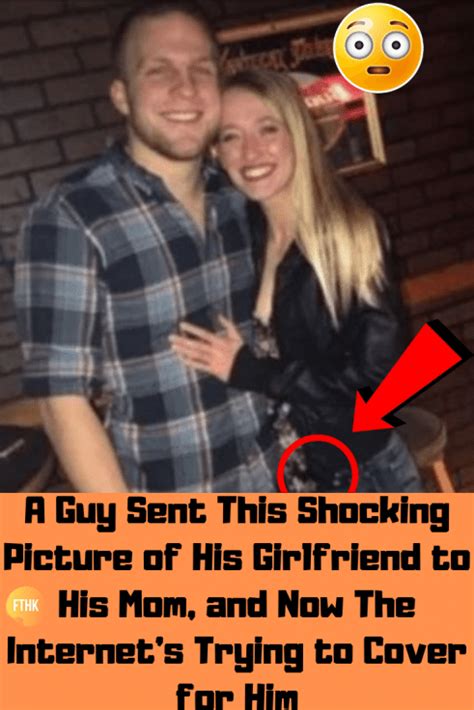 A Guy Sent This Shocking Picture Of His Girlfriend To His Mom And