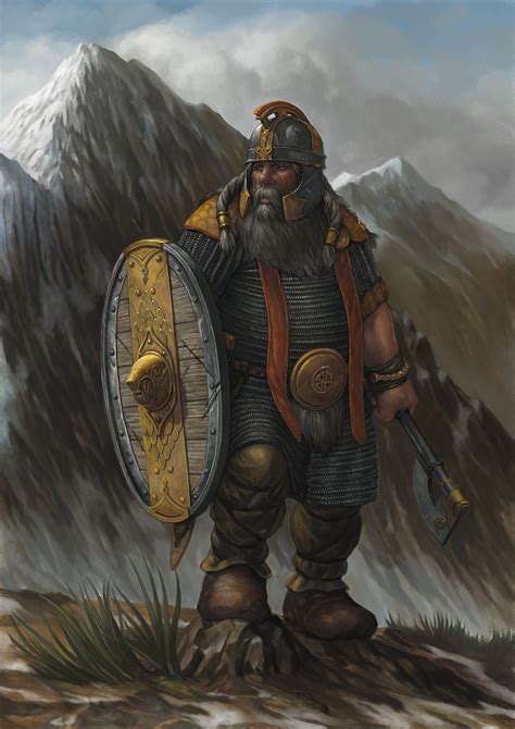 Artstation Dwarf Warrior