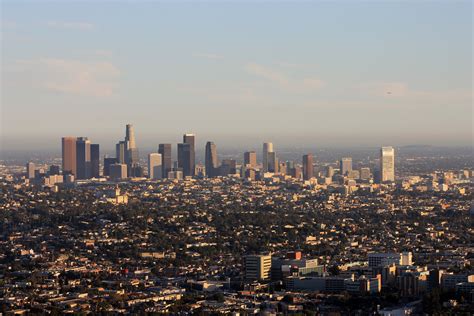 Skyline Of Los Angeles California During The Day Image
