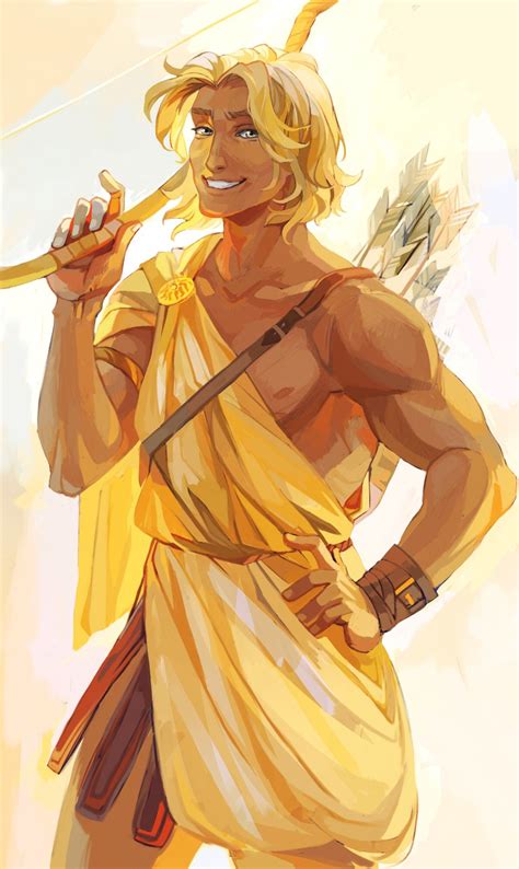 Apollo by Viria Heróis do olimpo Apolo deus grego e Mitologia grega