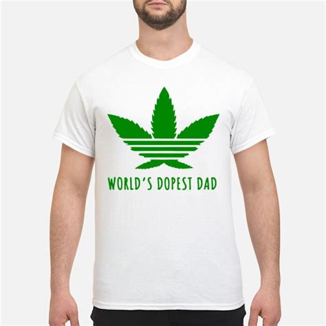 Weed Worlds Dopest Dad Shirt Cheap T Shirts Store