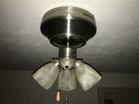 Aug 23, 2012 · my fan was a 9 blade fan so it was more easier to fix it, from the broken blade skip 2 two blades, break the next blade skip the next 2 blades and cut the next off and you should be left with a 3 blade fan looking fan but with 6 blades instead so you will be left with a 6 blade fan. How to find make/model of ceiling fan? | AnandTech Forums ...