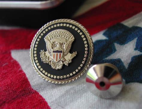 White House Presidential Seal Lapel Pinnewest Authentic Version
