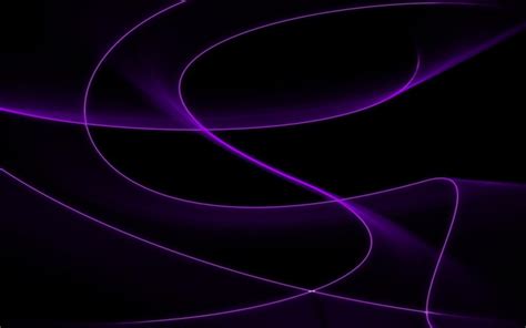 Wallpaper Lines Waves Abstraction Dark Purple Hd Widescreen
