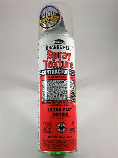 Homax 4055 Orange Peel Oil Based Spray Texture 20 Oz Ebay