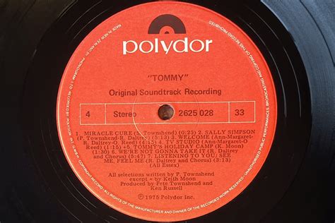 The Who Various Artists Tommy Original Soundtrack 2lp Vinyl