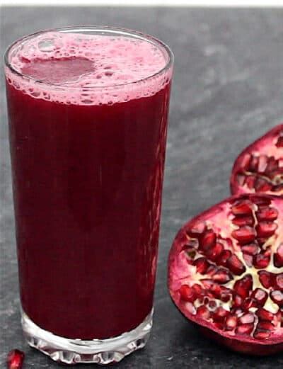 Pomegranate Juice Recipe Without A Juicer Yummieliciouz