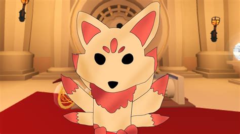 Looking At The New Kitsune Adopt Me Petsorry Its Late Youtube