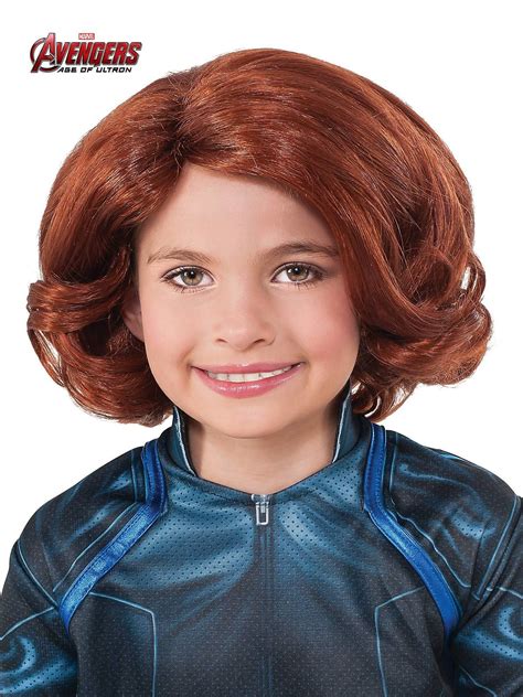 Avengers 2 Black Widow Childrens Wig Kids Wigs Black Widow Avengers