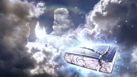 Clouds Form Image Of Jesus Christ In Sky Stock Motion Graphics Sbv
