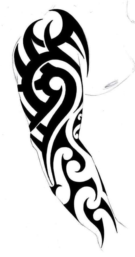 Tribal Lines Tattoo Clipart Best