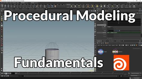 Procedural Modeling Fundamentals In Houdini Youtube