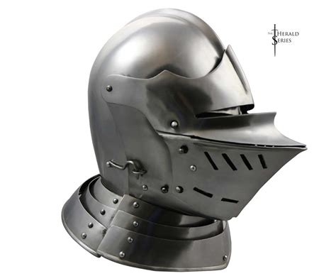 Knights Helmet Side View
