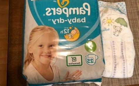 Pampers Size 8 Uk Baby Dry Diapers Sample