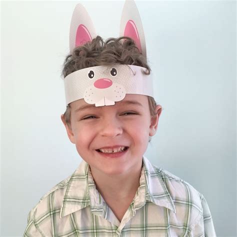 Instant Download Hippity Hoppity Kids Easter Bunny Hat